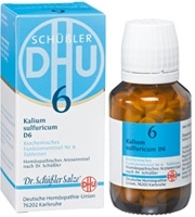 BIOCHEMIE DHU 6 Kalium sulfuricum D 6 Tabletten 200 St