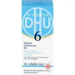 BIOCHEMIE DHU 6 Kalium sulfuricum D 6 Tabletten 200 St.