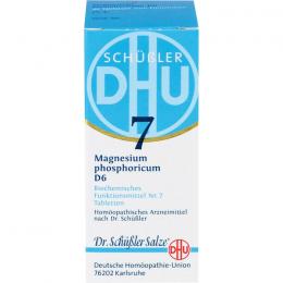 BIOCHEMIE DHU 7 Magnesium phosphoricum D 6 Tabl. 80 St.