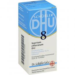 BIOCHEMIE DHU 8 Natrium chloratum D 12 Tabletten 80 St Tabletten