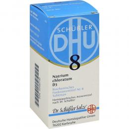 BIOCHEMIE DHU 8 Natrium chloratum D 3 Tabletten 200 St Tabletten
