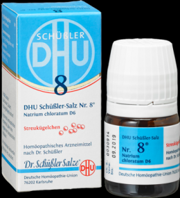 BIOCHEMIE DHU 8 Natrium chloratum D 6 Globuli 10 g