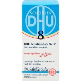 BIOCHEMIE DHU 8 Natrium chloratum D 6 Globuli 10 g