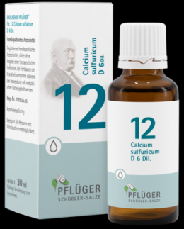 BIOCHEMIE Pflger 12 Calcium sulfuricum D 6 Tropf. 30 ml