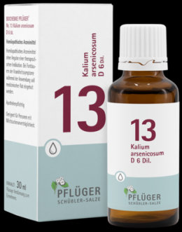 BIOCHEMIE Pflger 13 Kalium arsenicosum D 6 Tropf. 30 ml