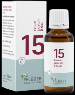 BIOCHEMIE Pflger 15 Kalium jodatum D 6 Tropfen 30 ml