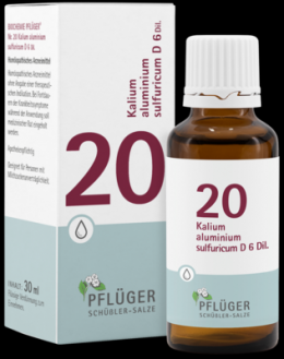 BIOCHEMIE Pflger 20 Kalium alumin.sulfur.D 6 Tro. 30 ml