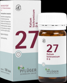 BIOCHEMIE Pflger 27 Kalium bichromicum D 6 Tabl. 100 St