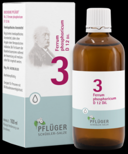 BIOCHEMIE Pflger 3 Ferrum phosphoricum D 12 Tro. 100 ml
