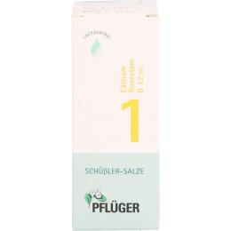 BIOCHEMIE Pflüger 1 Calcium fluoratum D 12 Tropfen 100 ml