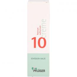 BIOCHEMIE Pflüger 10 Natrium sulfuricum Creme 75 g