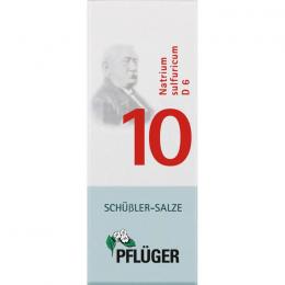 BIOCHEMIE Pflüger 10 Natrium sulfuricum D 6 Tabl. 1000 St.