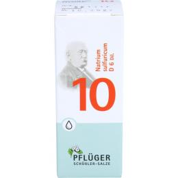 BIOCHEMIE Pflüger 10 Natrium sulfuricum D 6 Tropf. 30 ml