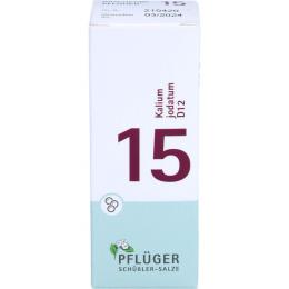 BIOCHEMIE Pflüger 15 Kalium jodatum D 12 Globuli 15 g