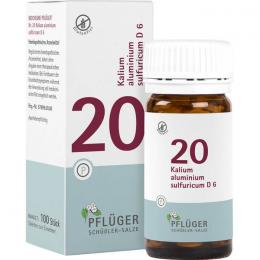 BIOCHEMIE Pflüger 20 Kalium alumin.sulfur.D 6 Tab. 100 St.