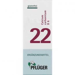 BIOCHEMIE Pflüger 22 Calcium carbonicum D 6 Tabl. 400 St.