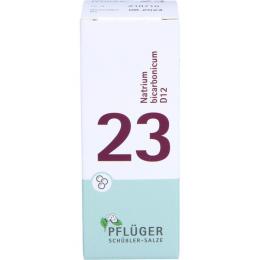 BIOCHEMIE Pflüger 23 Natrium bicarbonicum D 12 Gl. 15 g