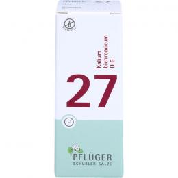 BIOCHEMIE Pflüger 27 Kalium bichromicum D 6 Tabl. 100 St.