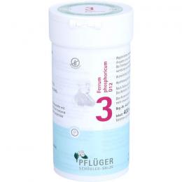 BIOCHEMIE Pflüger 3 Ferrum phosphoricum D 12 Tabl. 400 St.