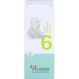 BIOCHEMIE Pflüger 6 Kalium sulfuricum D 6 Tropfen 100 ml