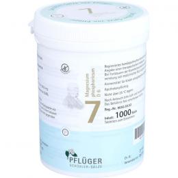 BIOCHEMIE Pflüger 7 Magnesium phosphoricum D 6 Tab 1000 St.