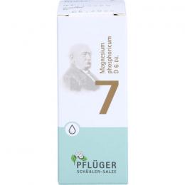 BIOCHEMIE Pflüger 7 Magnesium phosphoricum D 6 Tro 30 ml