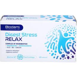 BIODAMI Digest Stress RELAX Darm Bakterienkul.+Ash 60 St.
