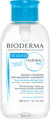 BIODERMA Hydrabio H2O Mizellen-Reinigungsls.Pump 500 ml