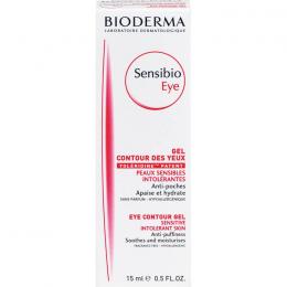 BIODERMA Sensibio Eye Augenpflege Gel 15 ml
