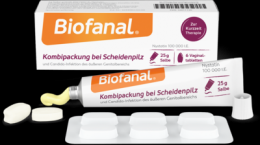 BIOFANAL Kombipackung b.Scheidenpilz Vagtab.+Salbe 1 P