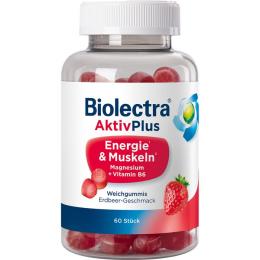 BIOLECTRA AktivPlus Energie & Muskeln Gummis Erdb. 60 St.
