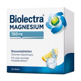 Biolectra Magnesium 20 St Brausetabletten