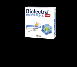 BIOLECTRA Magnesium 243 mg forte Orange Brausetab. 20 St