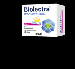 BIOLECTRA Magnesium 300 mg Direct Zitrone Sticks 60 g
