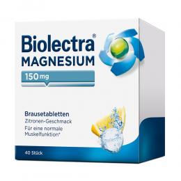 Ein aktuelles Angebot für Biolectra Magnesium 40 St Brausetabletten Mineralstoffe - jetzt kaufen, Marke Hermes Arzneimittel GmbH.