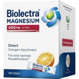 BIOLECTRA Magnesium 400 mg ultra Direct Orange 100 St.