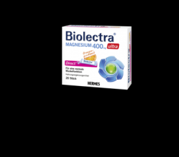 BIOLECTRA Magnesium 400 mg ultra Direct Orange 26 g