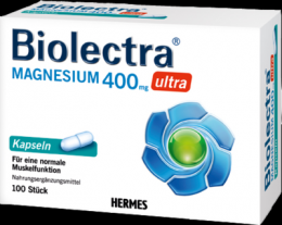 BIOLECTRA Magnesium 400 mg ultra Kapseln 100 St