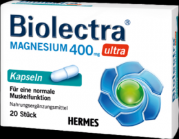 BIOLECTRA Magnesium 400 mg ultra Kapseln 16,5 g