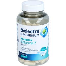 BIOLECTRA Magnesium Komplex Balance 7 Kapseln 120 St. (80 g)