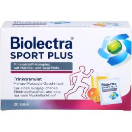 BIOLECTRA Sport Plus Trinkgranulat 20 St. (150 g)