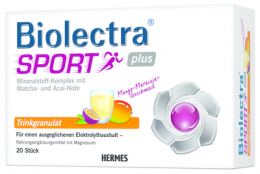 BIOLECTRA Sport Plus Trinkgranulat 20X7.5 g