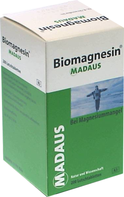 BIOMAGNESIN Madaus Lutschtabletten 200 St