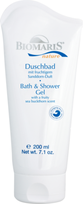 BIOMARIS Duschbad nature mit Sanddorn-Duft 200 ml