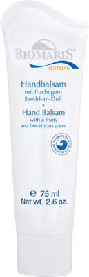 BIOMARIS Handbalsam nature mit Sanddorn-Duft 75 ml