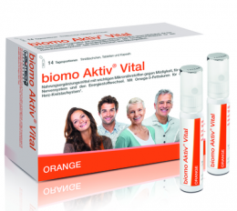 BIOMO Aktiv Vital Trinkflaschen 14-Tagesportionen 434 g