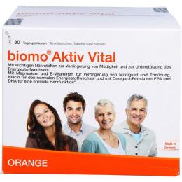 BIOMO Aktiv Vital Trinkflaschen 30-Tagesportionen 1 St.