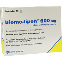 BIOMO-lipon 600 mg Ampullen 10 St Ampullen