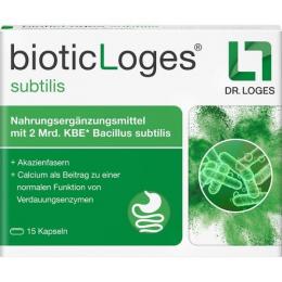 BIOTICLOGES subtilis Kapseln 15 St. (10 g)