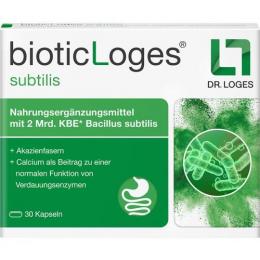 BIOTICLOGES subtilis Kapseln 30 St. (20 g)